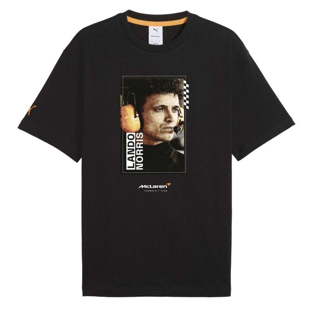 Puma Unisex Adult Lando Norris McLaren F1 T-Shirt / Puma Black